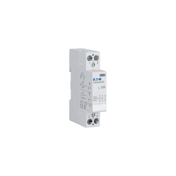 Installation contactor, 20A, 8V AC/DC, 2NO image 8