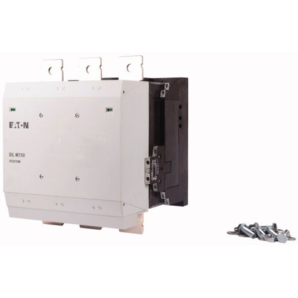 Contactor, 380 V 400 V 400 kW, 2 N/O, 2 NC, RA 250: 110 - 250 V 40 - 60 Hz/110 - 350 V DC, AC and DC operation, Screw connection image 3