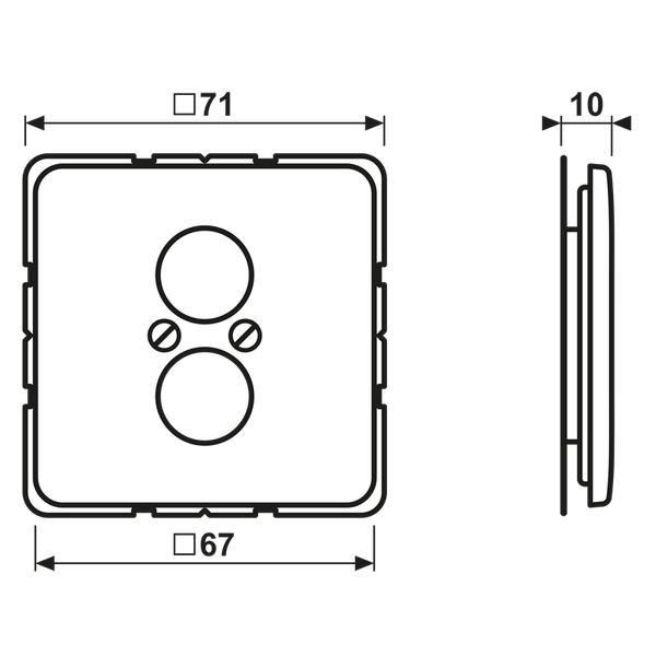 Cover f.Loudsp.Socket CD562BR image 3