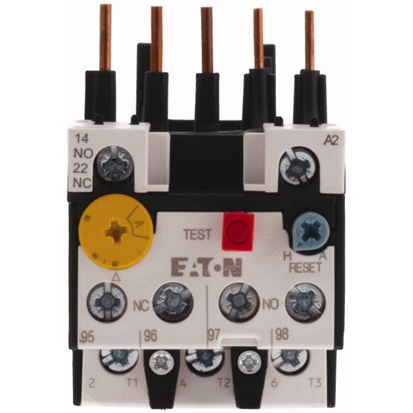 Overload relay, ZB12, Ir= 2.4 - 4 A, 1 N/O, 1 N/C, Direct mounting, IP20 image 2