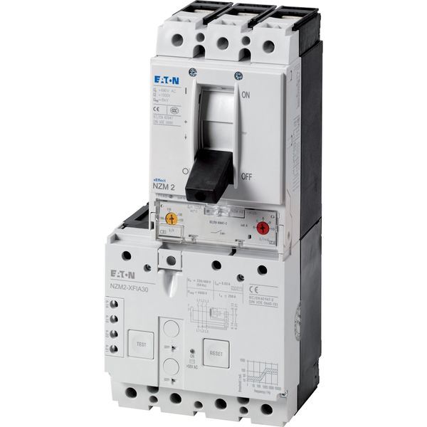 Circuit-breaker, 3p, 200A, box terminals, +residual current circuit-breaker, 30mA, AC/DC sensitive image 4