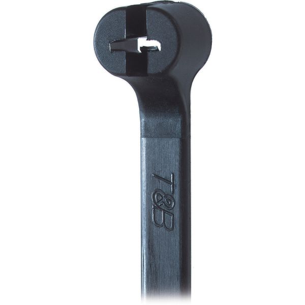 TY5271MXR CABLE TIE 120LB 6IN UV BLACK NYLON image 1