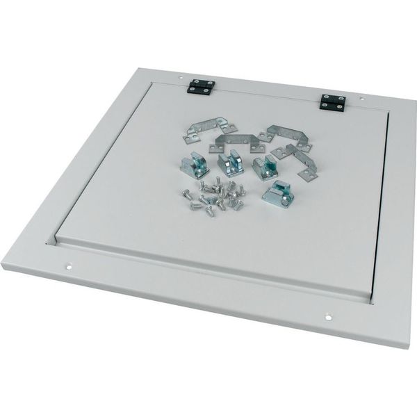 Top plate, for arc protection, for WxD=1100x300mm, grey image 4