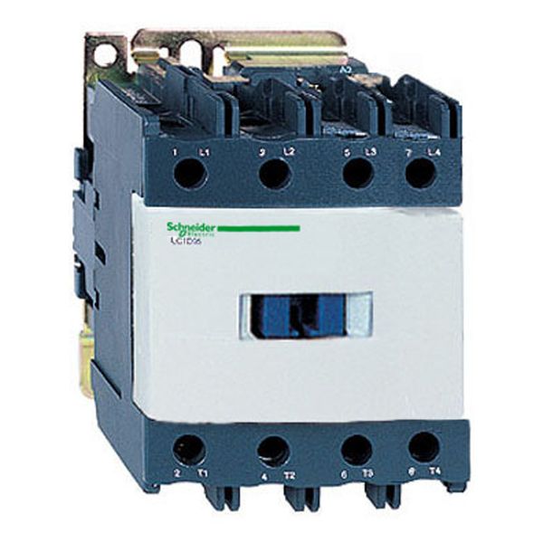 TeSys Deca contactor , 4P(2 NO + 2 NC) , AC-1 = 440V, 125A, 110V AC 50/60 Hz coil image 1