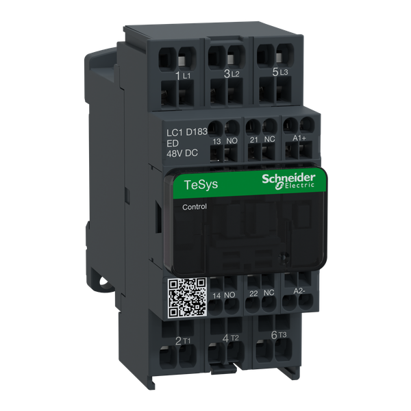 CONTACTOR TESYS LC1D 3P AC3 440V 9 A BO image 1