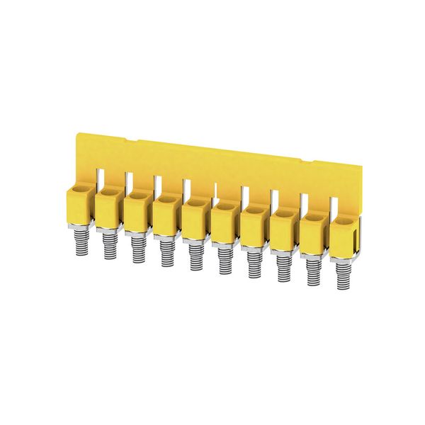 Cross-connector (terminal), when screwed in, Number of poles: 10, Pitc image 1