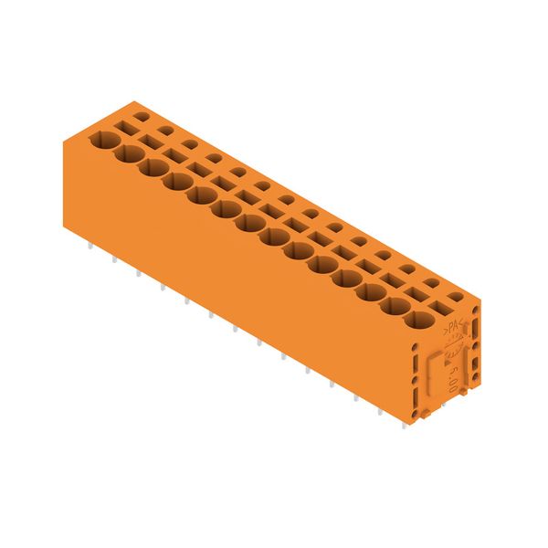 PCB terminal, 5.00 mm, Number of poles: 14, Conductor outlet direction image 4