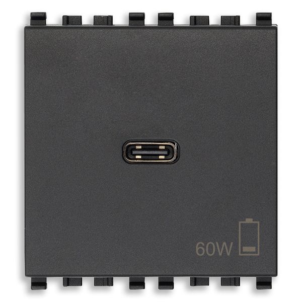 C-USB supply unit 60W PD grey image 1