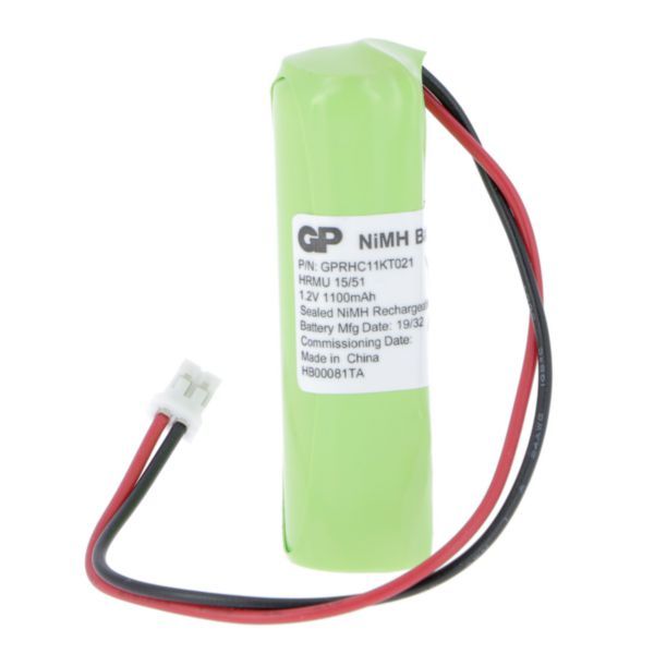 Ni-Mh battery 1.2V 1.1 Ah for maintenance BAES Addressable and SATI Connected image 1