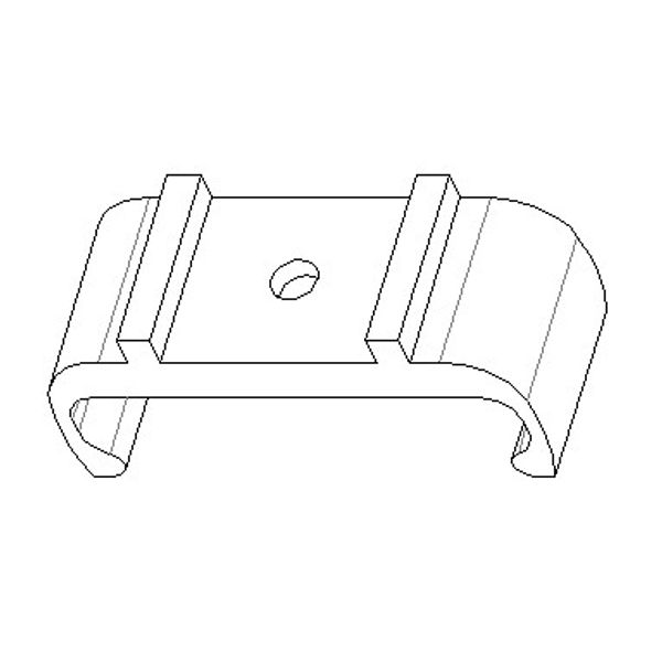 Allen-Bradley 440L-AF6101 Kit, GuardShield Light Curtain, (4) "L" Shaped, Steel, Mounting Brackets image 1