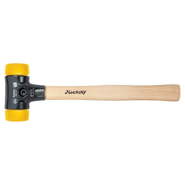 Safety soft-face hammer, white/ white 50 mm image 1