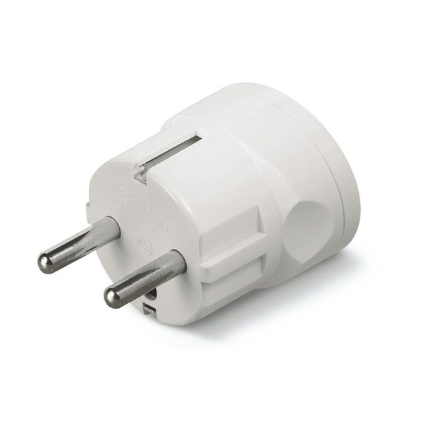 SINGLE ADAPTOR 2P+E 16A DUAL USE image 1