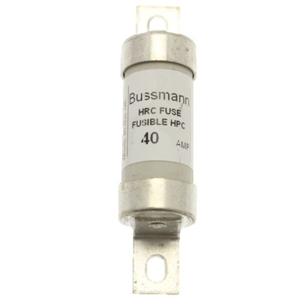 Fuse-link, LV, 40 A, AC 600 V, DC 250 V, HRCII-C, 22 x 87 mm, CSA image 1