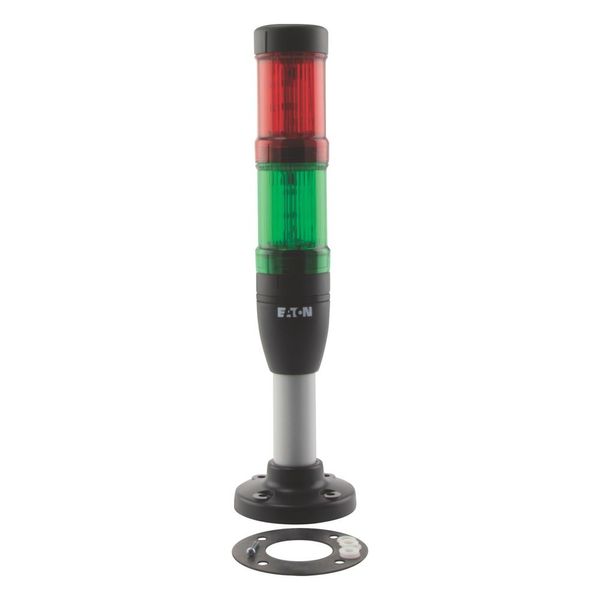 Complete device,red-green, LED,24 V,including base 100mm image 4