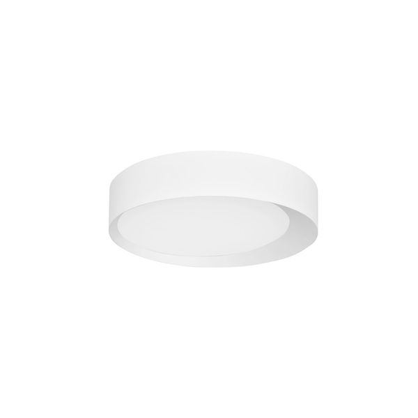 Triac Dimmable Sandy White Aluminium  & Acrylic   LED 60 Watt 230 Volt  3600Lm 3000K IP20   D: 60 H: 12 cm image 1