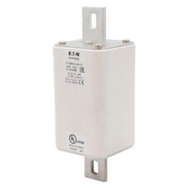 Fuse-link, high speed, 500 A, DC 1500 V, 3L, 75 x 205 mm, gPV, IEC, UL, without indicator, bolted contacts image 1