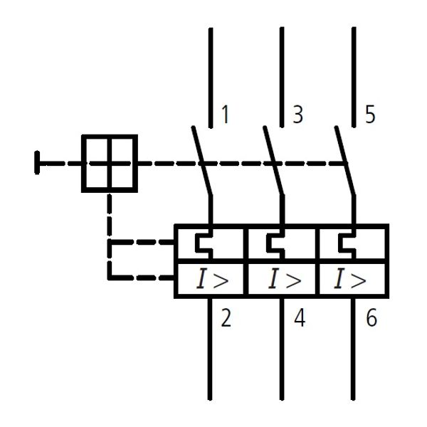 Motor Protection Circuit Breaker, 3-pole, 32-40A image 3