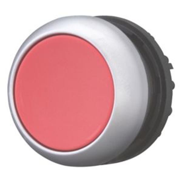 Pushbutton, RMQ-Titan, Flat, maintained, red, Blank, Bezel: titanium image 8