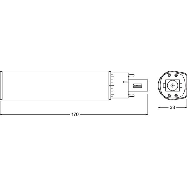 DULUX LED D/E HF & AC MAINS V 10W 830 G24Q-3 image 8