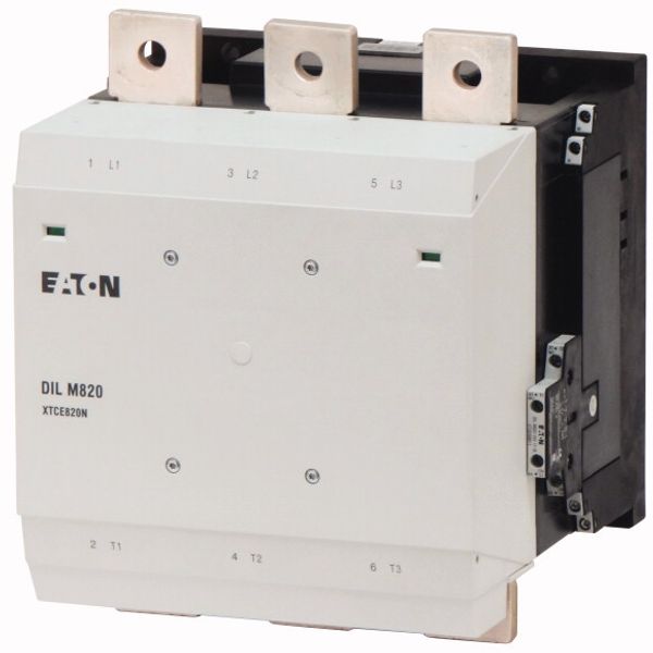 Contactor, 380 V 400 V 450 kW, 2 N/O, 2 NC, RAC 500: 250 - 500 V 40 - 60 Hz/250 - 700 V DC, AC and DC operation, Screw connection image 1