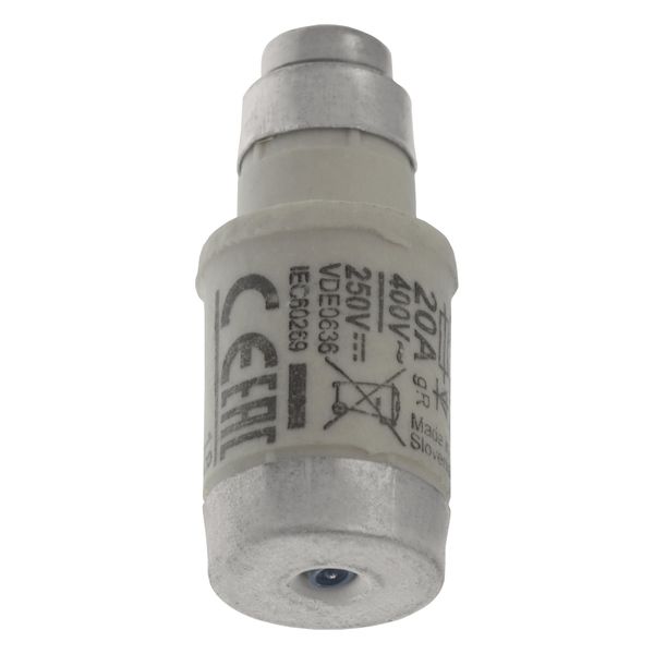 Fuse-link, LV, 20 A, AC 400 V, D02, aR, IEC, ultra rapid image 21