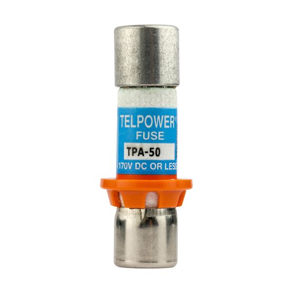 Eaton Bussmann series TPA telecommunication fuse, Indication pin, Orange ring for correct fuse position, 170 Vdc, 20A, 100 kAIC, Non Indicating, Current-limiting, Ferrule end X ferrule end image 11