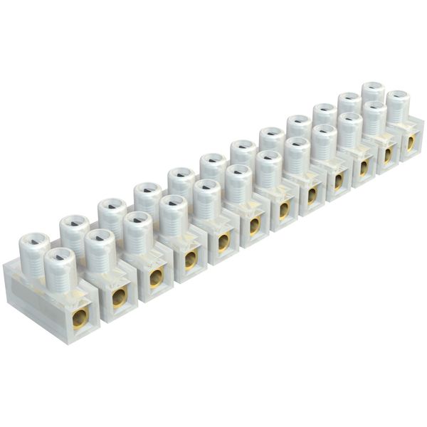 72 VDE/EKL 0E PA Terminal strip  4,0mm² image 1