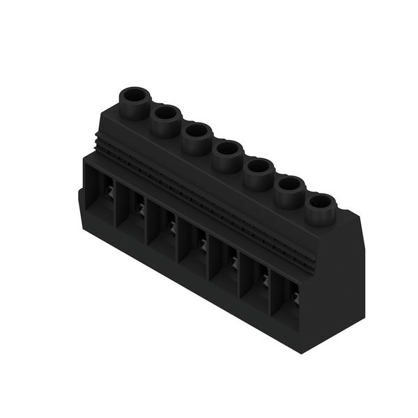 PCB terminal, 15.00 mm, Number of poles: 7, Conductor outlet direction image 2