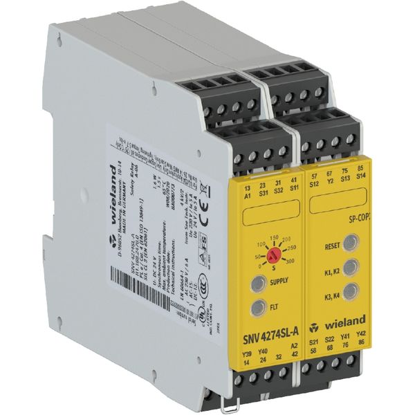 DEVICE FOR MONITORING OF SAFETY-RELATED CIRCUITS SNV4274SL-A 3S DC 24V image 1