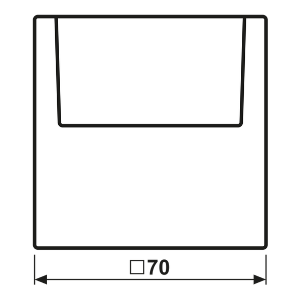 Key card holder with centre plate LS590CARDSWM image 12