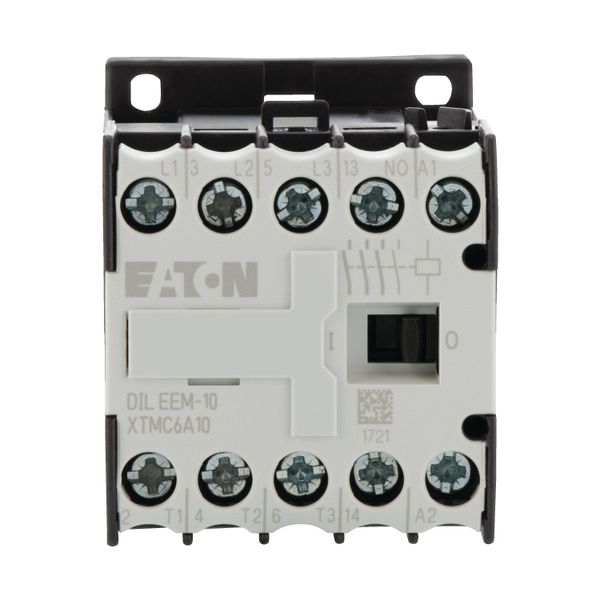 Contactor, 220 V 50 Hz, 240 V 60 Hz, 3 pole, 380 V 400 V, 3 kW, Contacts N/O = Normally open= 1 N/O, Screw terminals, AC operation image 14