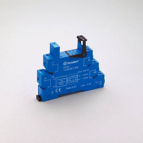 Screw socket blue 60VUC for 35mm.rail, 41.52 (93.02.0.060) image 3
