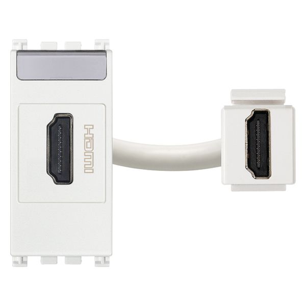 HDMI outlet white image 1
