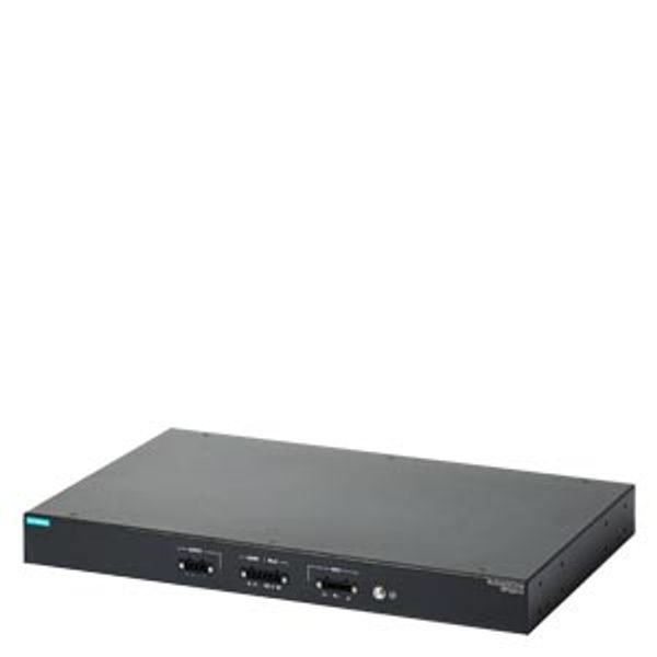 19" rack form factor Power Supply with 120/264 VAC, or 150-250 VDC input and 54V/11.1 A output.  6GK6000-8HS02-0AA0 image 1