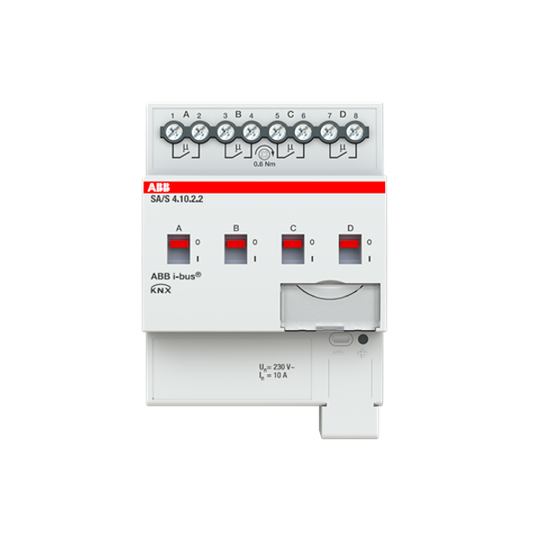 SA/S4.10.2.2 Switch Actuator, 4-fold, 10 A, MDRC image 7