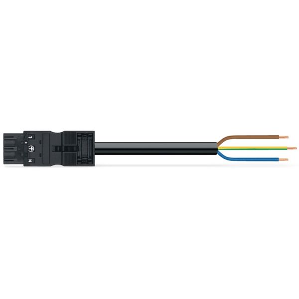 pre-assembled interconnecting cable Eca Socket/plug black image 3