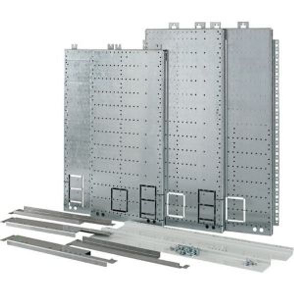 Mounting kit for fuse combination unit, covering multiple sections, section depth=600mm image 4