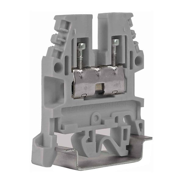 Screw terminal block for thermocouples connection, grey color image 1