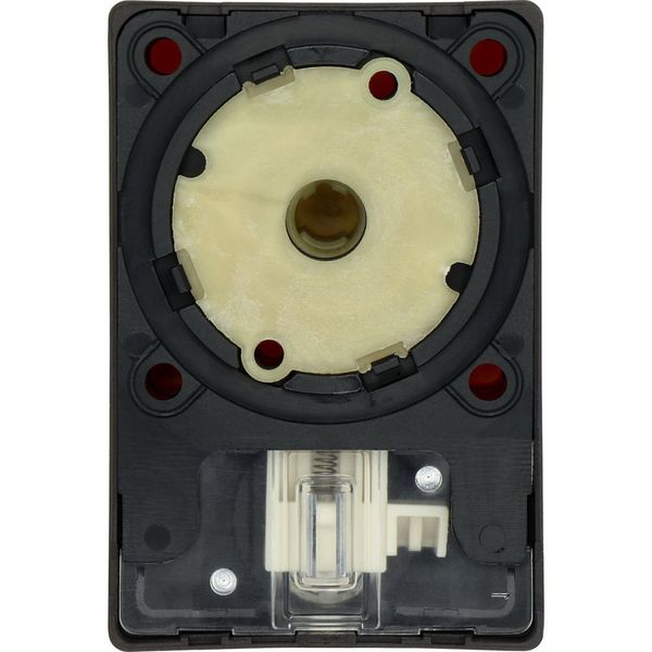 Panic switches, T0, 20 A, flush mounting, 3 pole, with red thumb grip and yellow front plate, Cylinder lock SVA image 27