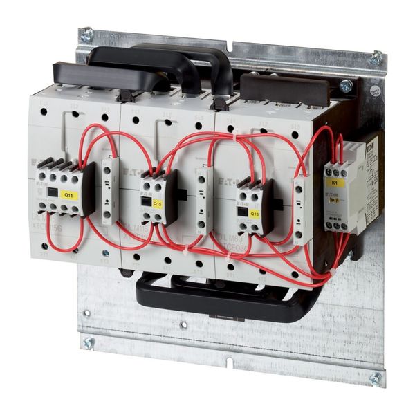 Star-delta contactor combination, 380 V 400 V: 90 kW, 110 V 50 Hz, 120 V 60 Hz, AC operation image 2