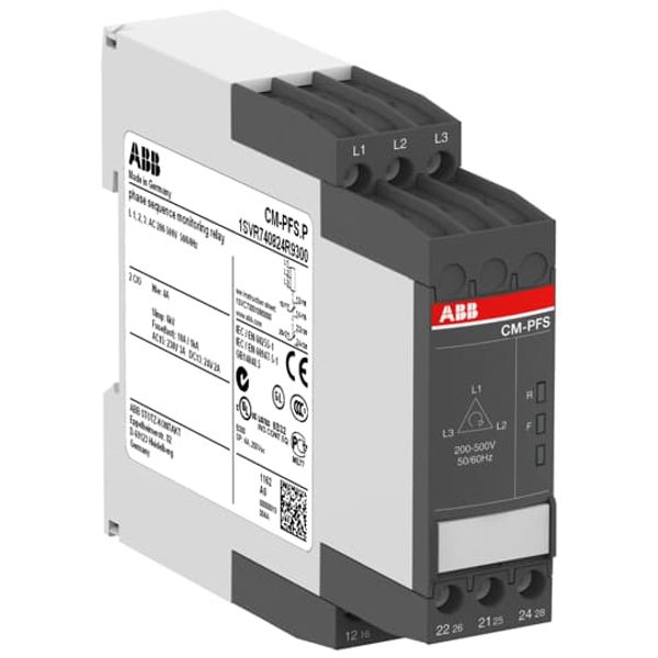 CM-PFS.P Three-phase monitoring relay 2c/o, L1-L2-L3=200-500VAC 50/60Hz image 3