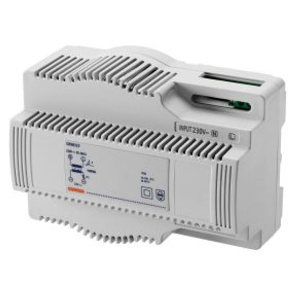 SAFETY TRANSFORMER - 100VA 230V/12+12=24V - 8 MODULES image 1