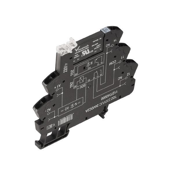 Solid-state relay, 120 V UC ±10 %, Rectifier 24...240 V AC, 1 A, Tensi image 1