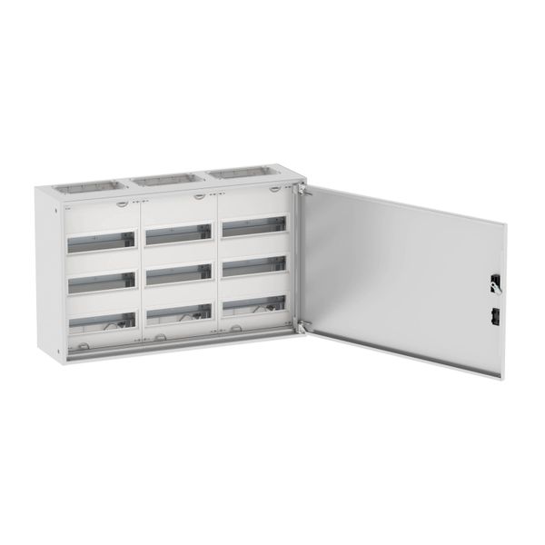 Wall-mounted enclosure EWK complete, IP31, 108 SU, protection class II, HxWxD=500x800x230mm image 20