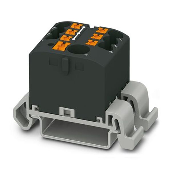 PTFIX 6/6X2,5-NS35A BK - Distribution block image 1