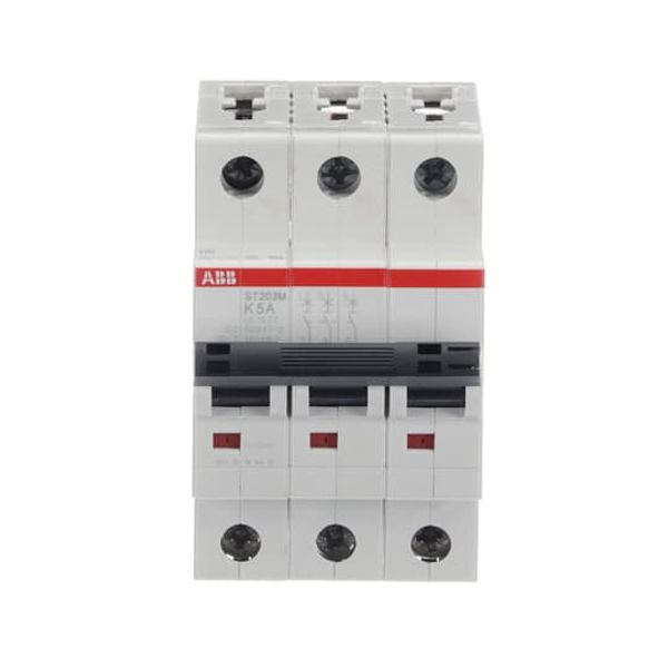 ST203M-K5 Miniature Circuit Breaker - 3P - K - 5 A image 1