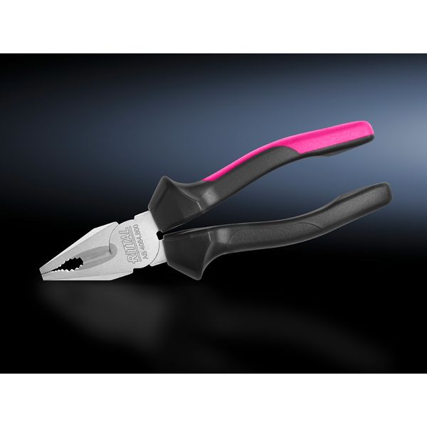 Combination plier w. insulated handle image 1