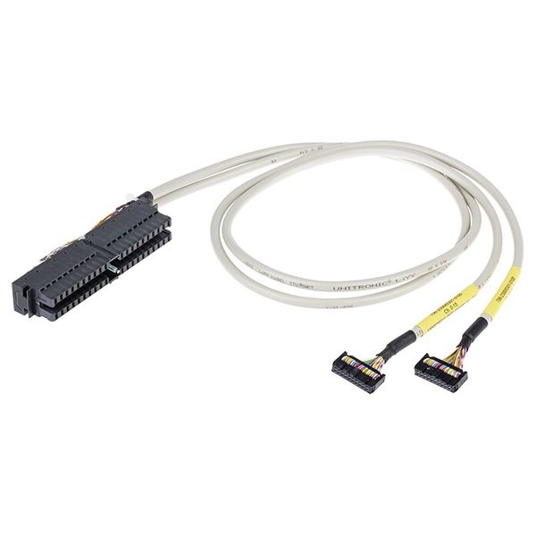 System cable for Siemens S7-300 2 x 12 digital inputs image 1