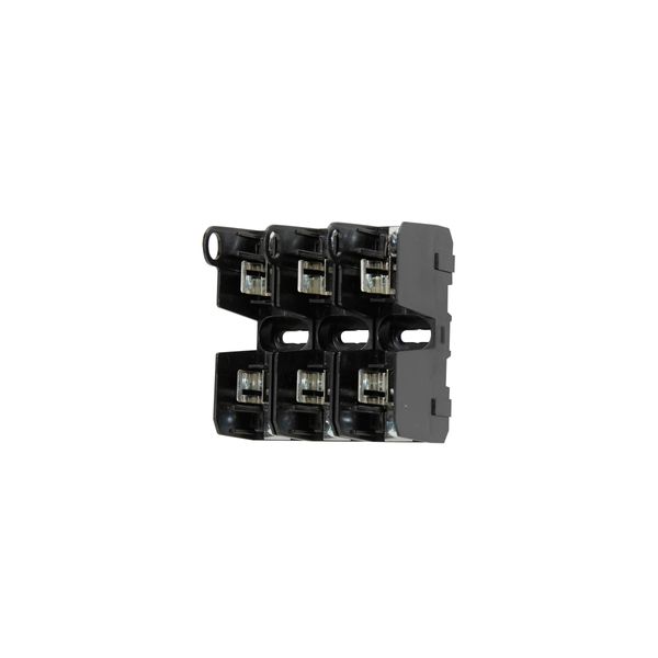 Eaton Bussmann series JM modular fuse block, 600V, 0-30A, Philslot Screws/Pressure Plate, Three-pole image 4