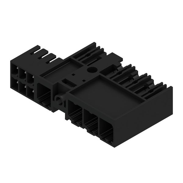 Hybrid connector (board connection), 7.62 mm, Number of poles: 4, Outg image 4